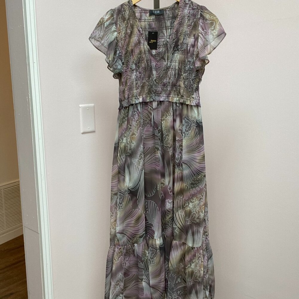 Purple Butterfly Reset Dress